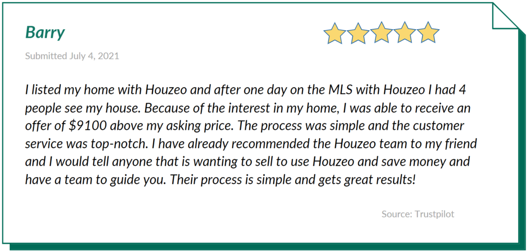 Houzeo Reviews - Barry