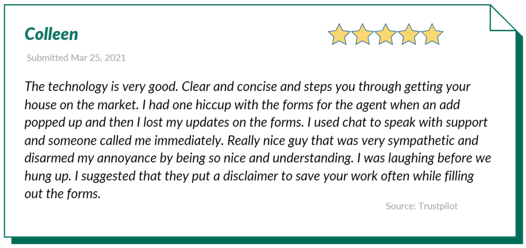 Houzeo Reviews - Colleen