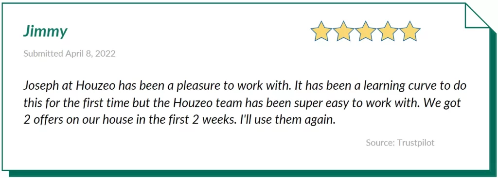 Houzeo Reviews - Robert pt 1
