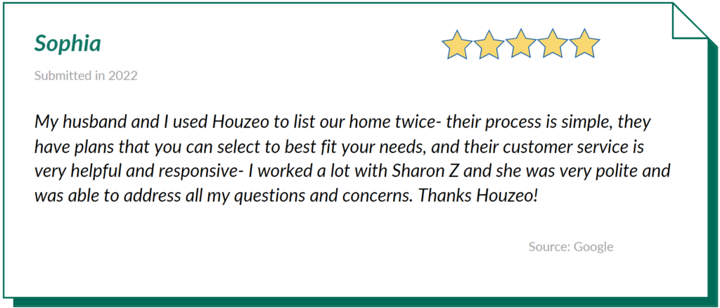 Houzeo Reviews - Sophia